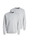 Толстовка Jack & Jones 2ER PACK BRADLEY, Hellgrau/Light Grey - фото 5