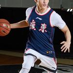 Баскетбольная майка мужская темно-синяя Lining, темно-синий - фото 6