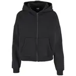 Толстовка Urban Classics Boxy full zip, черный - фото 3