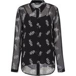 Рубашка с логотипом ARMANI EXCHANGE, черный - фото