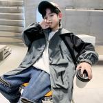 Детская куртка с капюшоном Moderate EASTERN CAMEL, серый - фото 3