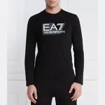 Классический крой с длинным рукавом Ea7, черный - фото