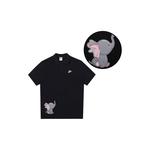 Рубашка поло мужская черная Nike, черный - фото 2