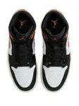 Кроссовки Air 1 Mid Black Toe Starfish Jordan, оранжевый - фото 2