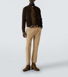 Шерстяной свитер Tom Ford, серо-коричневый - фото 2