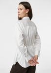 Блуза comma Button-down blouse, Weiß/White - фото 5