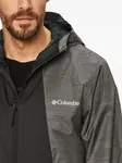 Двухцветная куртка с капюшоном Columbia, серый - фото 4