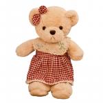 Плюшевые куклы пара мишек 40 см высота OLOEY - фото