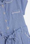 Платье-рубашка Gingham Bow Next, синий - фото 5
