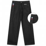 Джинсы унисекс MIND ERROR, Черный - фото 5