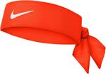 Повязка на голову Nike Dri-Fit Head Tie, Orange/White - фото