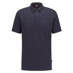 Поло BOSS Palosh, синий - фото