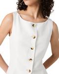 Боди-жилет Birdie FRENCH CONNECTION, белый - фото 10