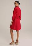 Платье-рубашка WE Fashion, красный - фото 3