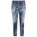 DSQUARED 2 Dsquared2 джинсы с потертым логотипом, slim fit - фото 3