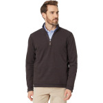 Свитер Johnston & Murphy Reversible 1/4 Zip, цвет Navy/Brown - фото 3