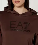 Толстовка regular fit Ea7, коричневый - фото 4