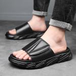 Шлепанцы мужские Jiedesen, темно-коричневый - фото 3