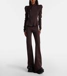 Кожаные ботинки на платформе Rick Owens, Black - фото 3