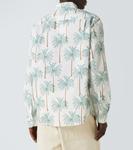 Хлопковая рубашка с принтом Саймона Jacquemus, Print Palmtrees Drawing W - фото 4