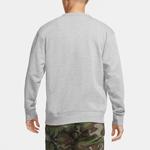 Толстовка Nike SB Skateboard Round Neck Pullover dark grey Gray, серый - фото 4