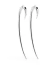 Серьги-крючки 3-го размера Shaun Leane, серебяный - фото