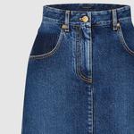 Джинсовое платье Louis Vuitton, синий - фото 2