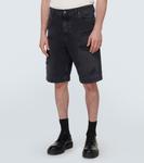 Потертые джинсовые шорты Dolce&Gabbana, синий - фото 3