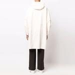 JIL SANDER Укороченное худи парка, White - фото 4