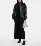 Кожаный блузон Balenciaga, Black - фото 2