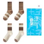 Набор из 4 пар унисекс носков Crew Disney, коричневый/хаки - фото 11