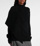 Шерстяной свитер с драпировкой Entire Studios, Black - фото 6