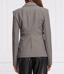 Куртка Patrizia Pepe elegante regular fit, серый - фото 4