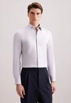 Рубашка делового кроя Slim Fit SEIDENSTICKER, серый - фото 3