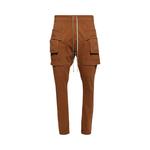 Брюки Rick Owens DRKSHDW Creatch Cargo Drawstring Pants 'Orange', оранжевый - фото