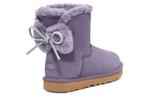 Ботинки зимние женские UGG Bailey с бантиком, фиолетовый - фото 3