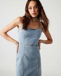 Платье Giselle Denim Dress Steve Madden, синий - фото 2