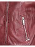 Кожаная куртка Maze, цвет wine - фото 2