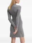 Платье миди в рубчик Never Fully Dressed, серый - фото 2