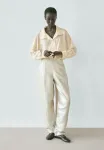Брюки Massimo Dutti, Beige - фото 2