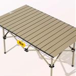 Набор походного снаряжения Outdoor Table And Chairs Set CAMEL, светло-желтый/желтый - фото 4