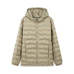 Пуховик унисекс Mizuno, хаки - фото