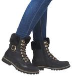 Ботильоны на шнуровке REMONTE, черный - фото 2