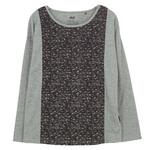 JACK WOLFSKIN Рубашка Moro Panel с длинным рукавом серого цвета - фото