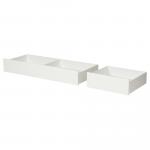 Ящик прикроватной тумбочки VIHALS IKEA, 200 см, белый - фото