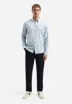 Рубашка с микропринтом No Excess, Blue - фото 2