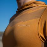 Худи Higher State Seamfree Running, оранжевый - фото 6