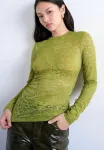 Блузка цлилли Topshop, Bright Green - фото