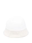 Шляпа с контрастными полями La Stupenderia, белый - фото