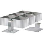 Прямоугольное блюдо для сервировки Stoneline, Edelstahlfarben - фото